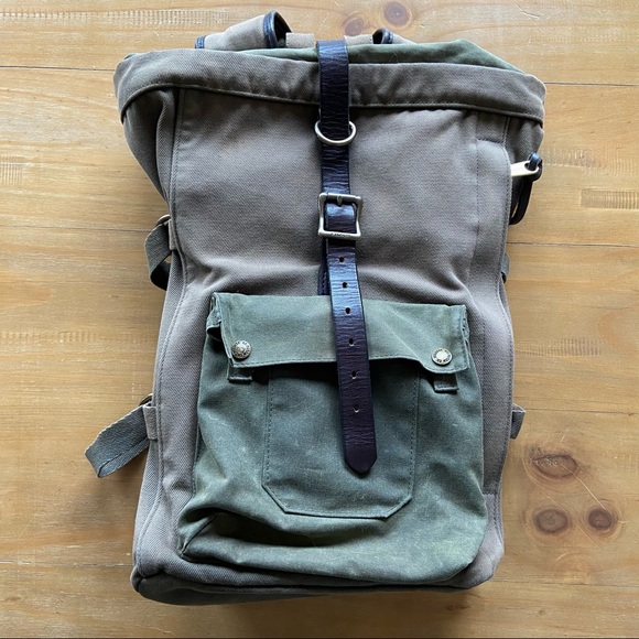 Filson Bags Rare Filson Rolltop Backpack Otter Green Poshmark